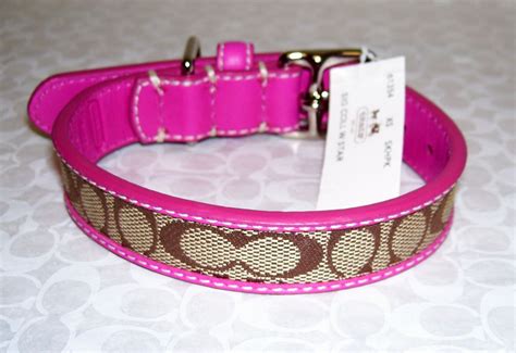 michael kors collar|coach collar for small dogs.